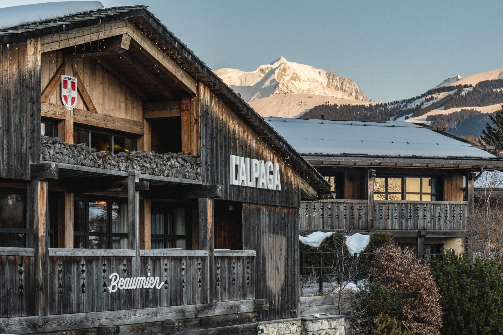 L'Alpaga, a Beaumier hotel Megève Exterior foto